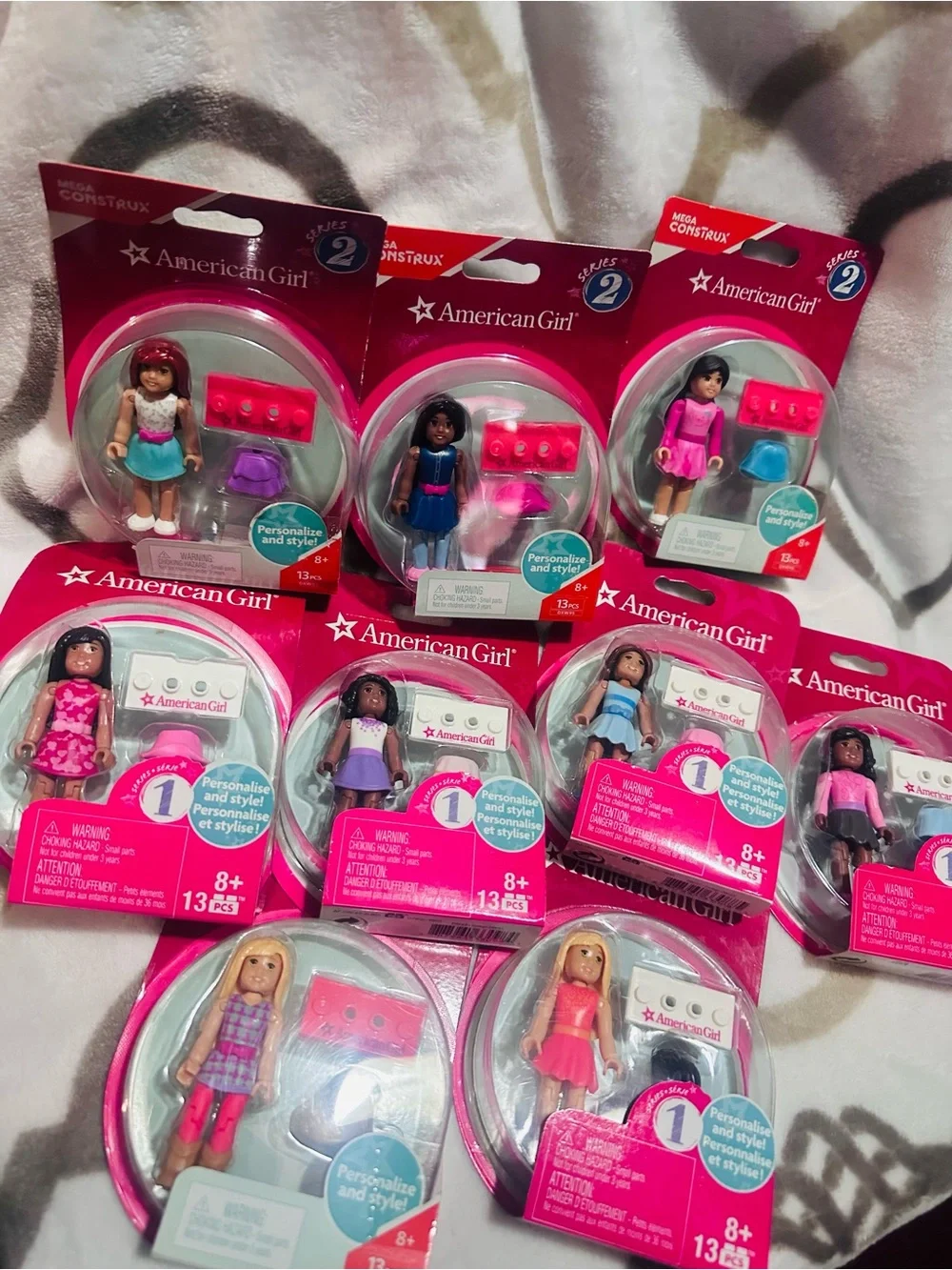 American Girl✨🎀🩷Mini Doll Playset Pack — Pink Assortment
